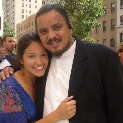 David Hernandez, actor, Chicago, with Gina Rodriguez